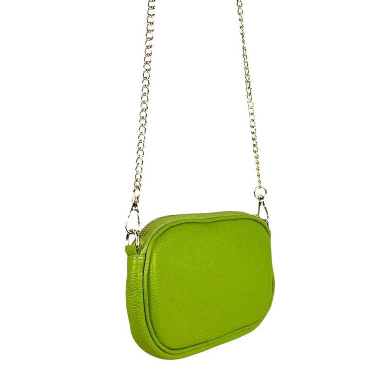 Chenson & Gorett - Wholesale Shoulder Bag - Women's - Women's Italian Leather Shoulder Bag with Long Handle Chain13