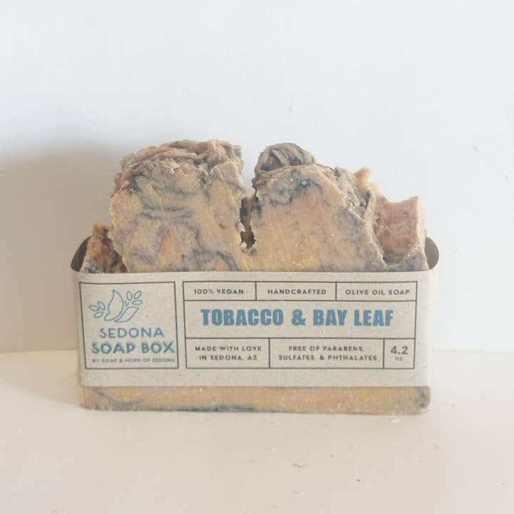 Soap and Hope of Sedona - Wholesale Bar Soap - Tobacco & Bay Leaf2