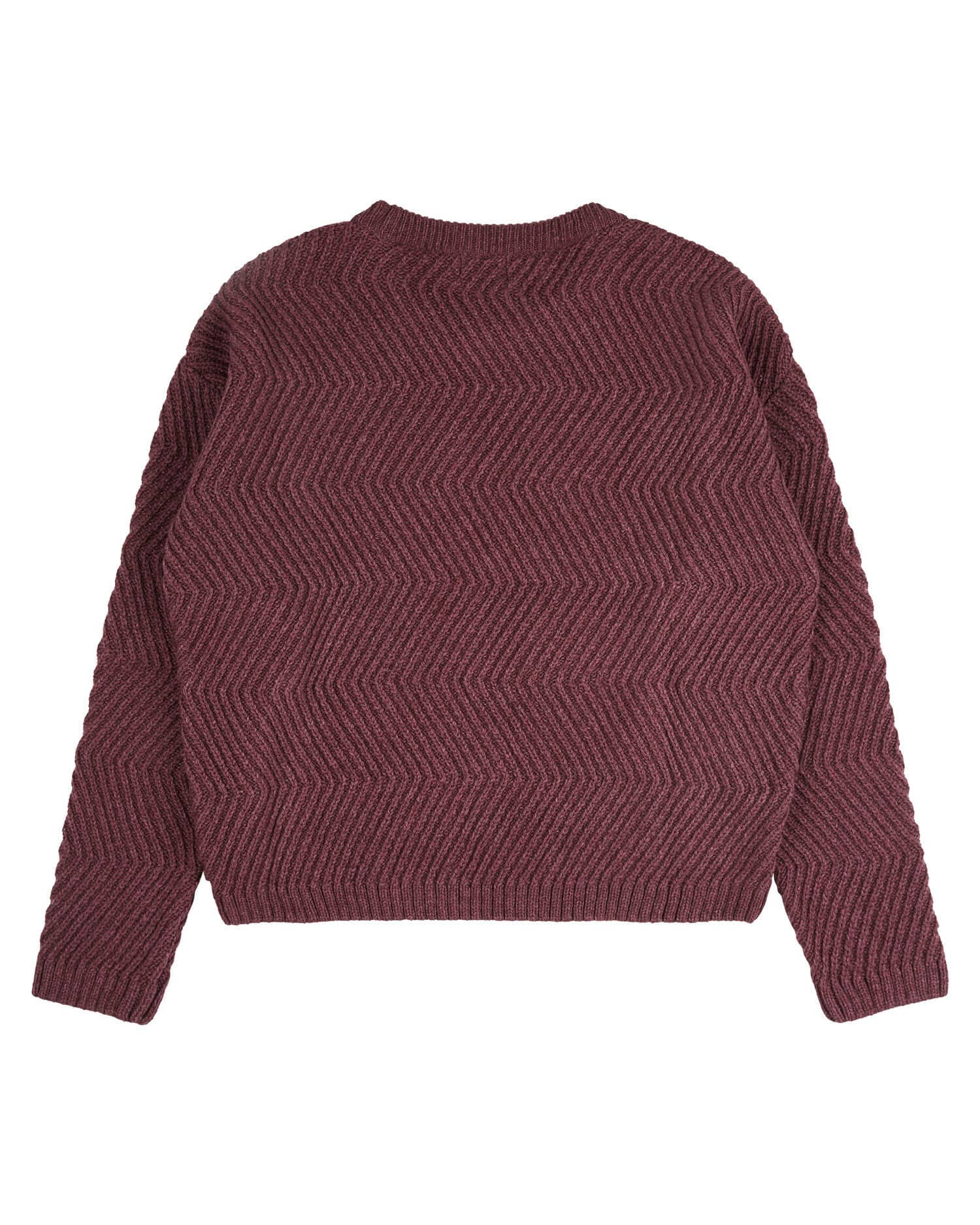 Matona - Wholesale Knit Sweater - Kids - Round Neck Sweater berry2