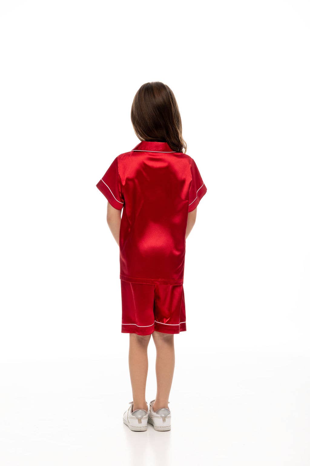 Sisters G Kids – wholesale Sleepwear set – Kids – Short Satin Pajamas for Kids4