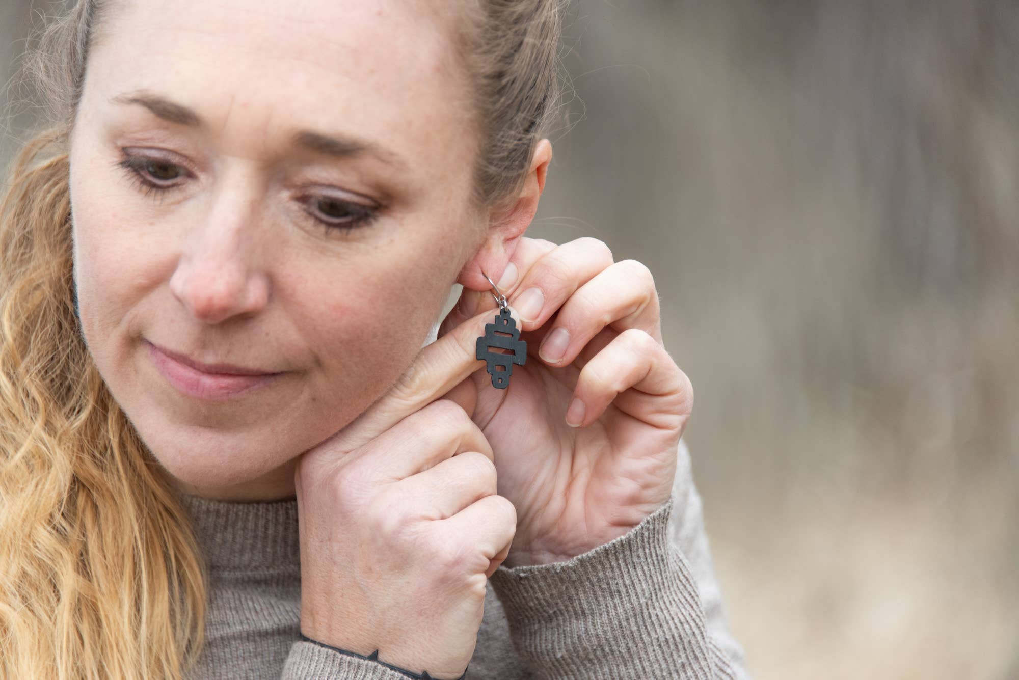 ABD Culture - Wholesale Dangle Earrings - WCC Tiny Rubber Earring3