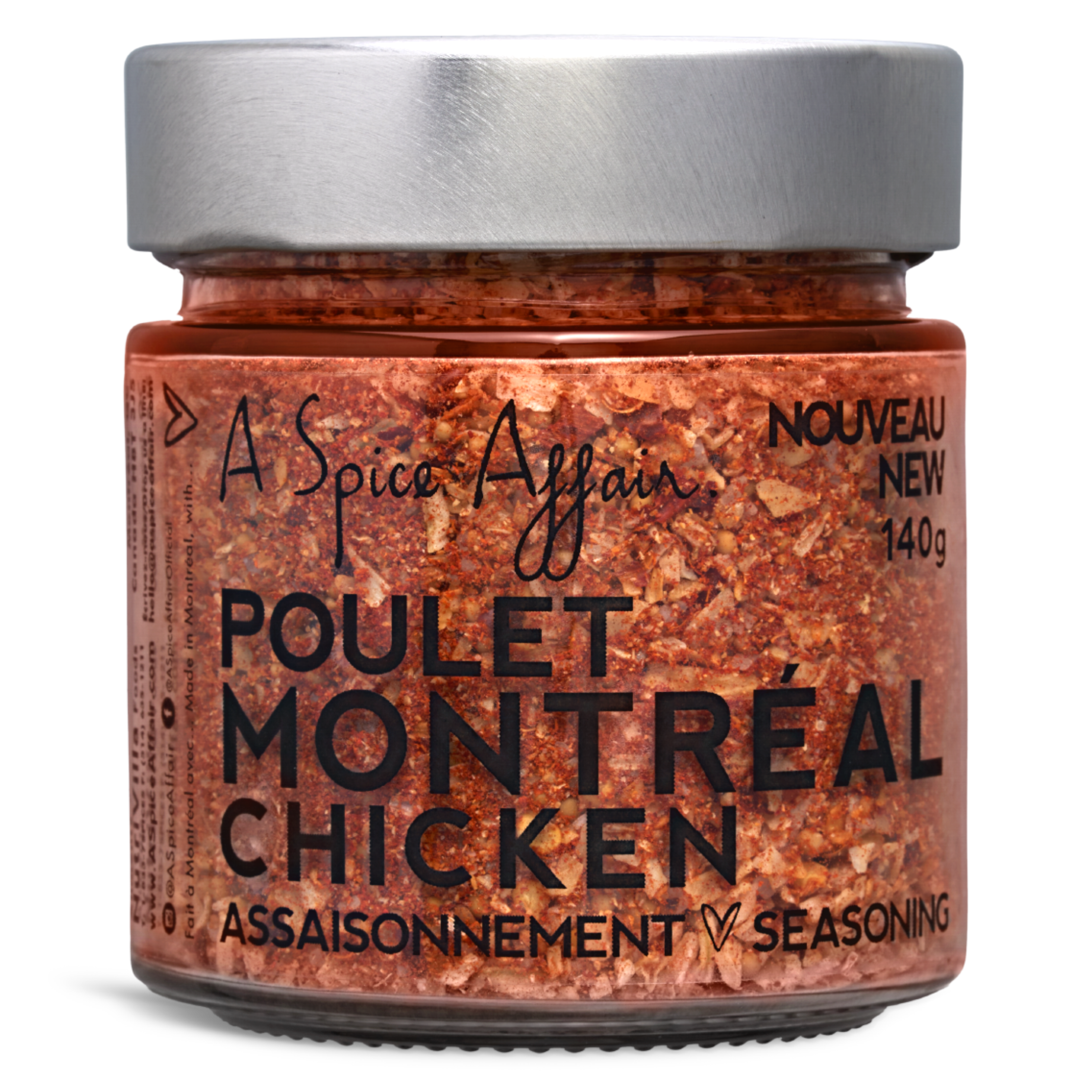 A Spice Affair - Wholesale Dried Spice Mix - MONTREAL CHICKEN SEASONING 140 G (4.9 oz)0