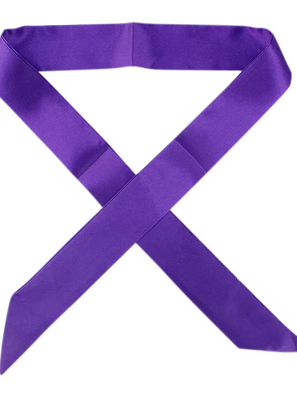 Solid Purple Satin Scarf - Create your own for wholesale by Gemelli