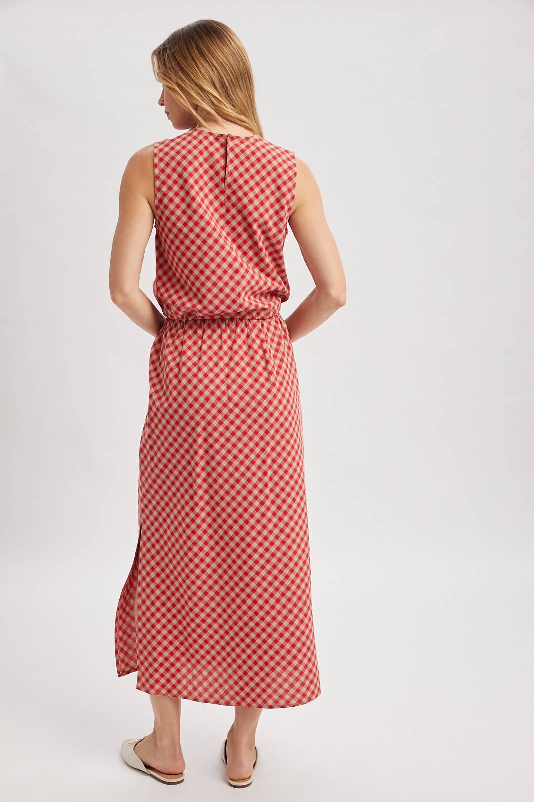 Wishlist Apparel - Wholesale Top & Skirt Set - Women's - PLAID TANK TOP AND SKIRT SET / WL25-1156410