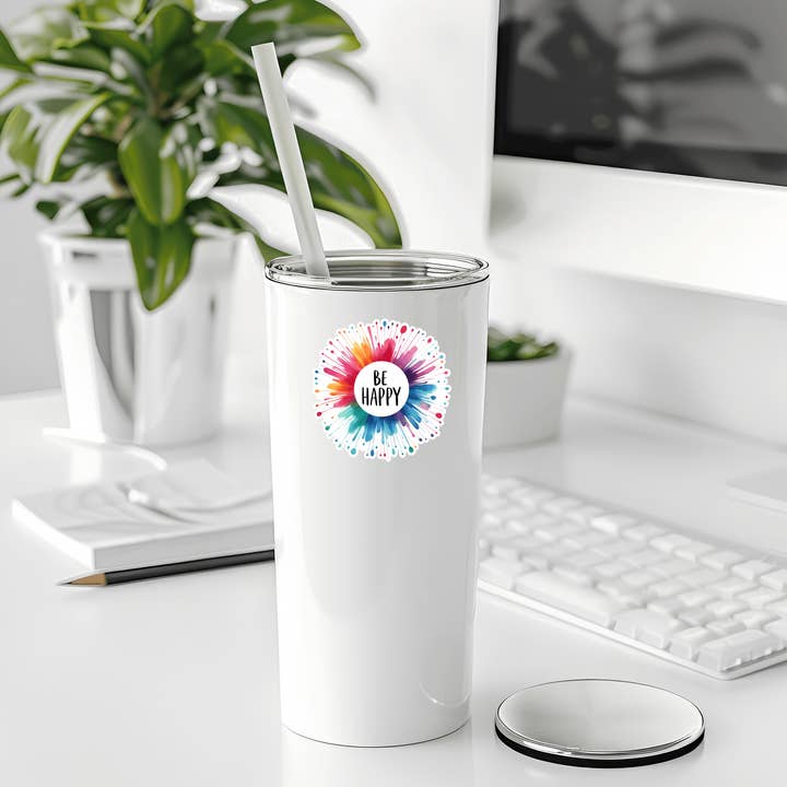 Sticker Atlas - Wholesale Sticker - Be Happy Sticker3