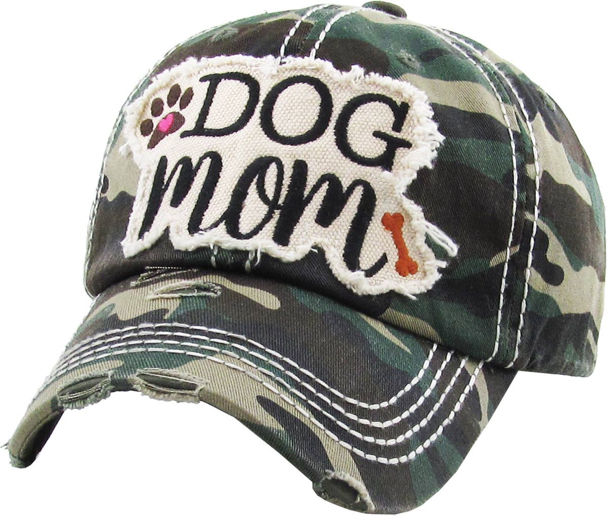 KBETHOS - Wholesale Baseball Cap - Women's - DOG MOM WASHED VINTAGE BALLCAP7