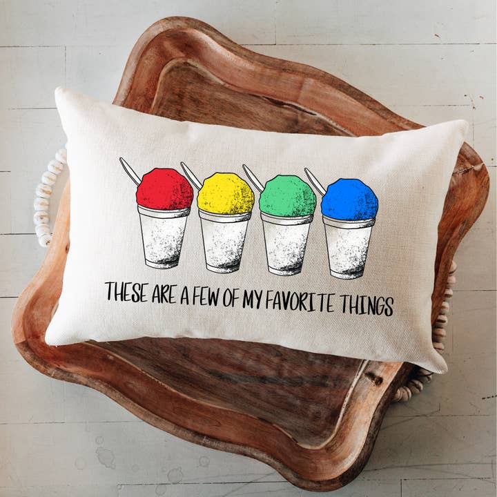 Snoball Lumbar Pillow for wholesale by Pelican Provision Co.