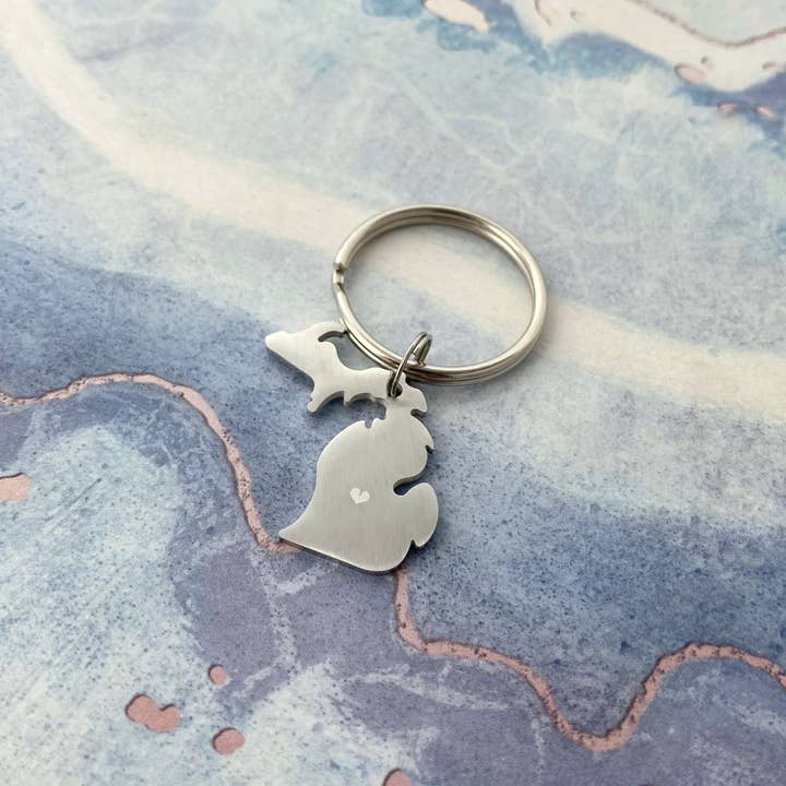 My Captured Journey - Wholesale Keychain - Unisex - Custom Michigan Keychain - Name Drop1
