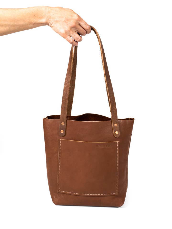 Amy Tote - Women's Manitoba Leather Bag for wholesale by Earth and Hide