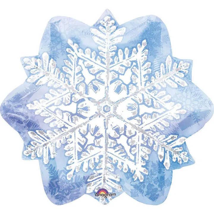 Globo de mylar Let It Snow de 18 pulgadas #254 para venta al por mayor de Party Expo, LLC