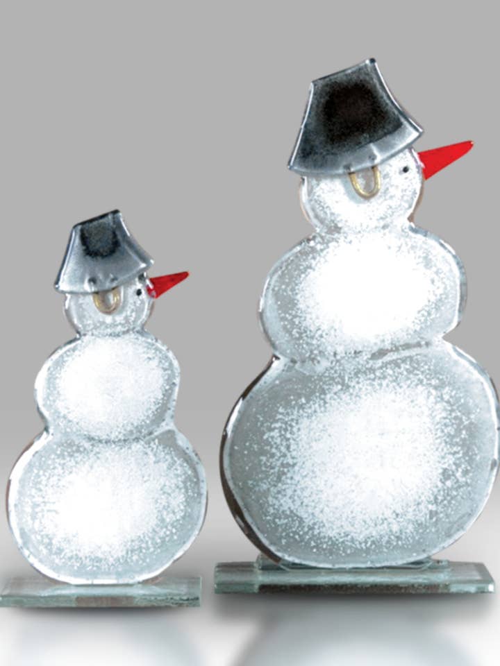 muñeco de nieve para venta al por mayor de Nobile Glassware Ltd.