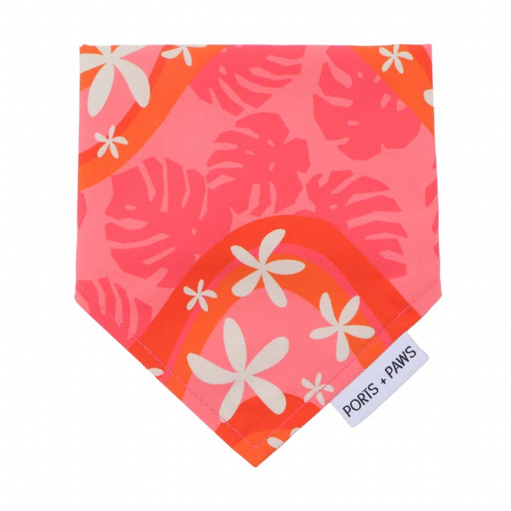 SNELDROGENDE BANDANA - ISLAND BREEZE POG voor wholesale door Ports and Paws