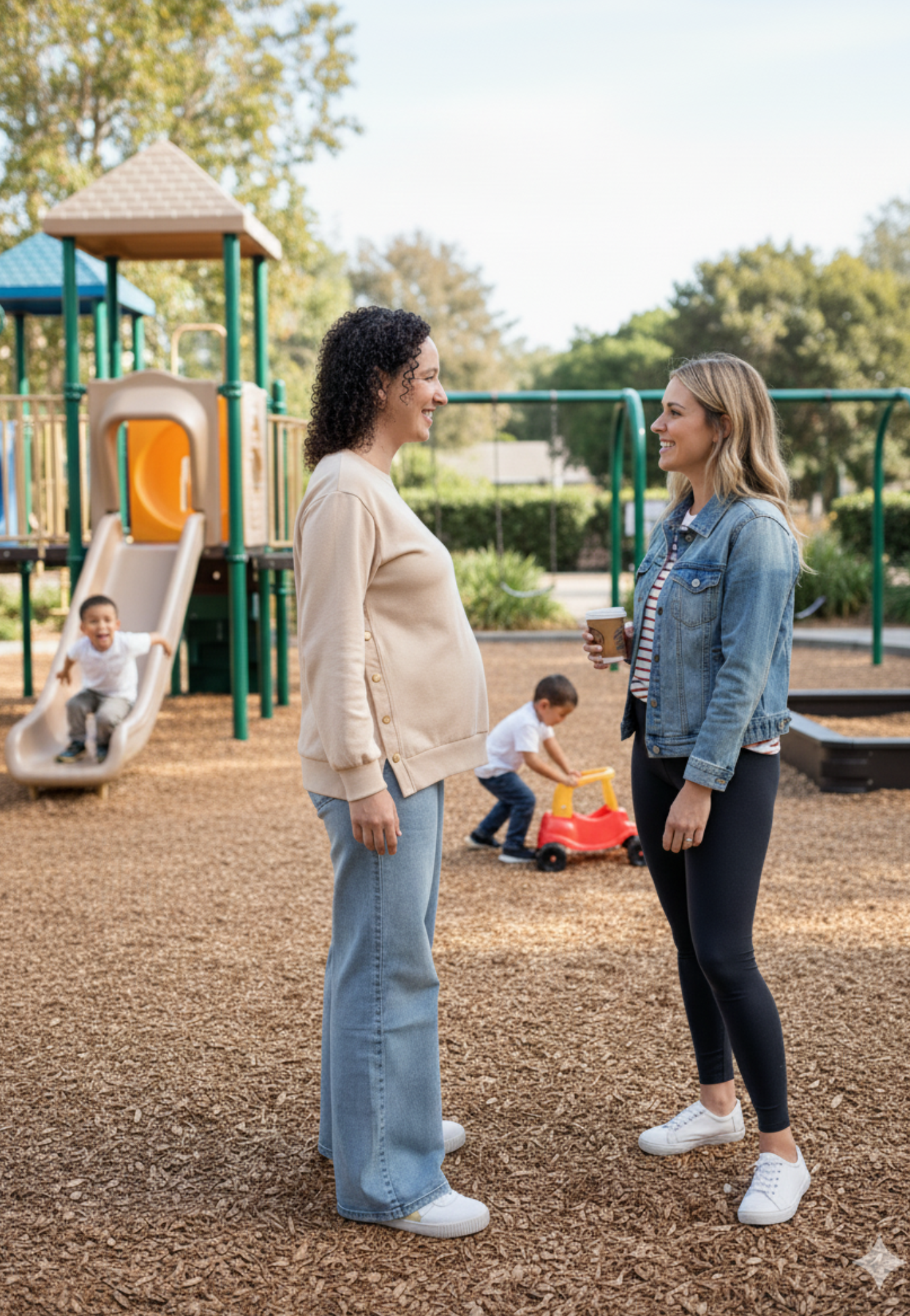 Ella Bella Maternity - Wholesale Sweatshirt - Maternity - Sienna Maternity and Nursing Crewneck Sweatshirt -Adjustable Side Buttons3