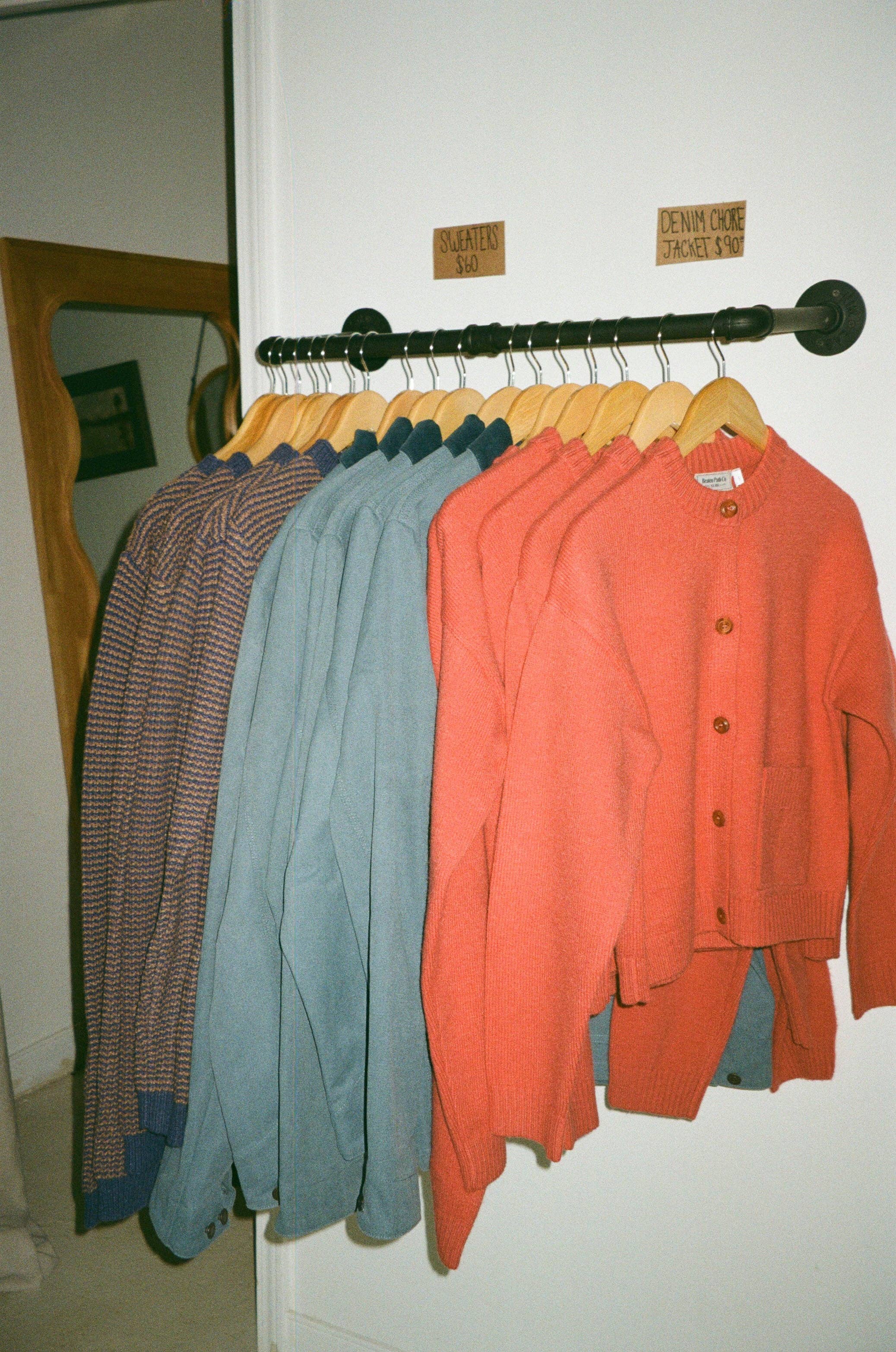 Beaten Path Co - Wholesale Cardigan - Women's - RED WOOL CARDIGAN3