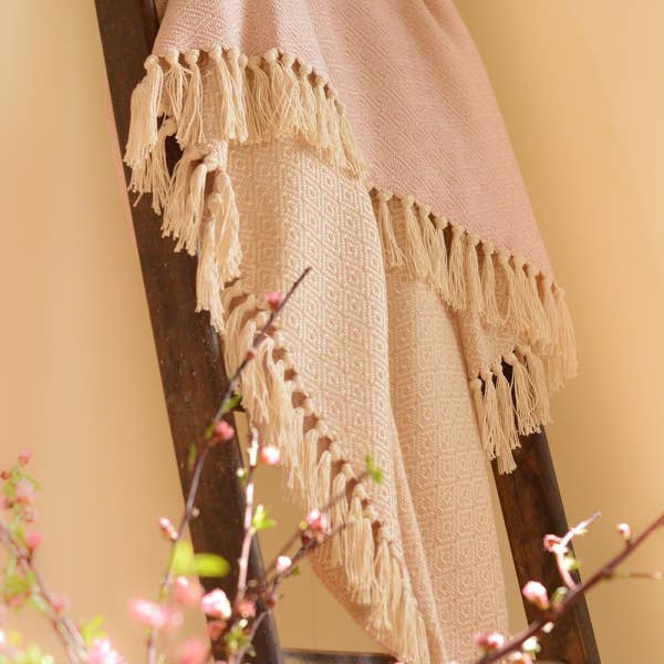 Chicoração - Wholesale Throw Blanket - Cotton Blanket | Bicolor Diamond - more colors7