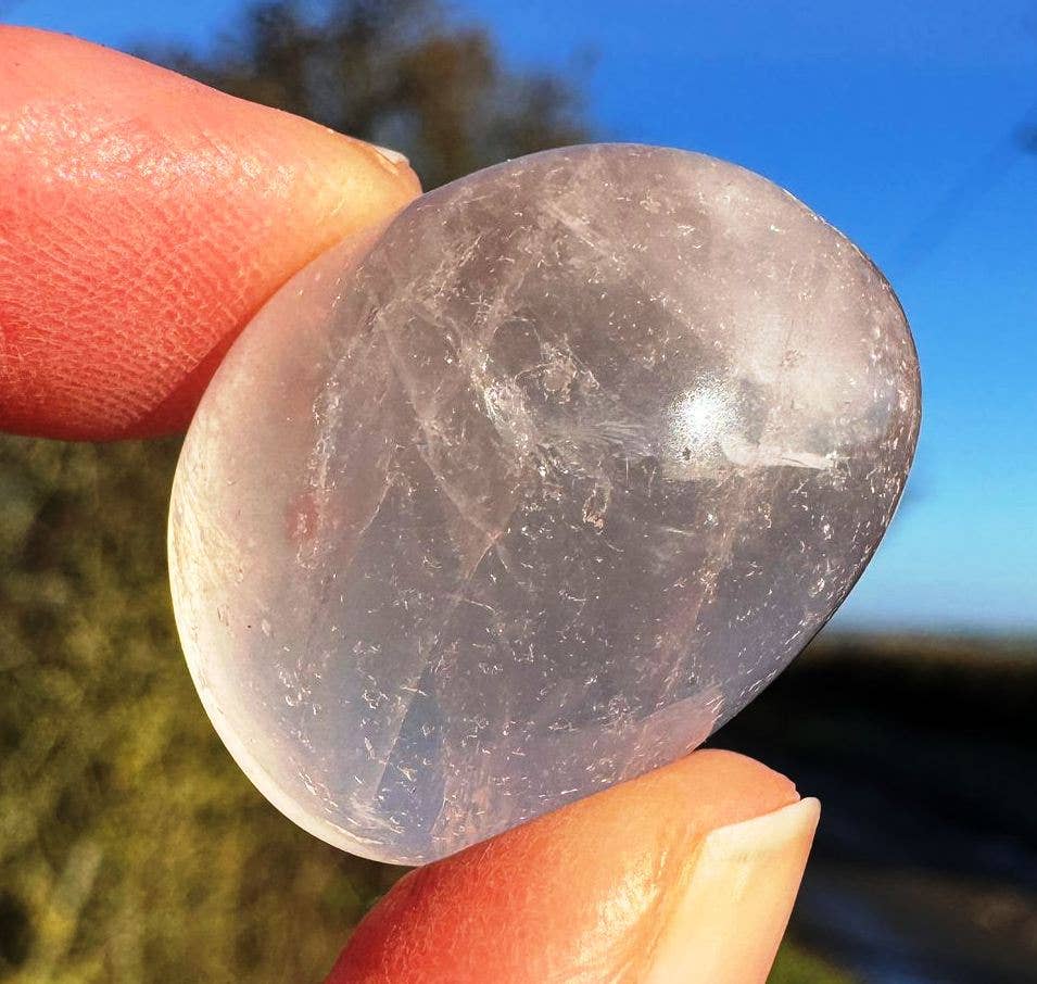 Elf Kendal Hippies - Wholesale Spiritual Stone/Crystal - Rose Quartz mini tumble 1-3cm pink quartz tumbles Love stone1