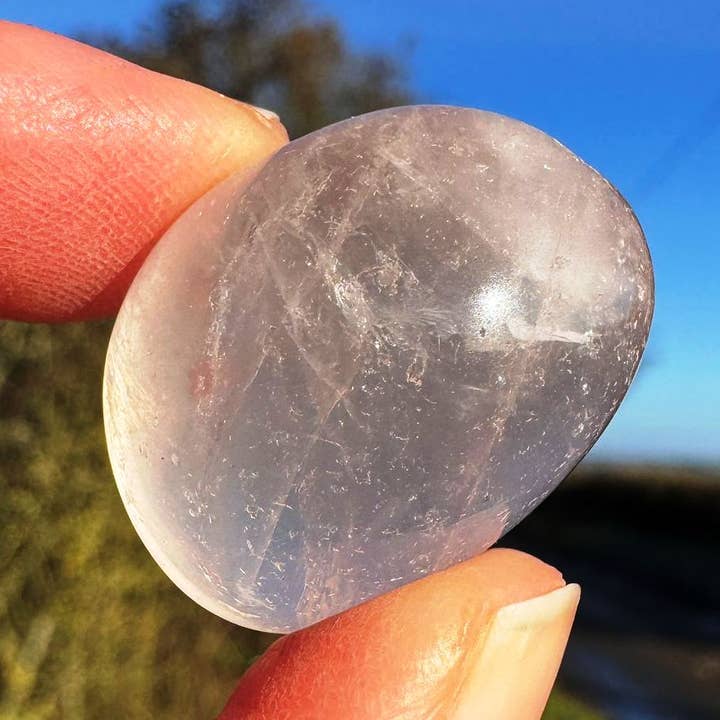 Elf Kendal Hippies - Wholesale Spiritual Stone/Crystal - Rose Quartz mini tumble 1-3cm pink quartz tumbles Love stone1