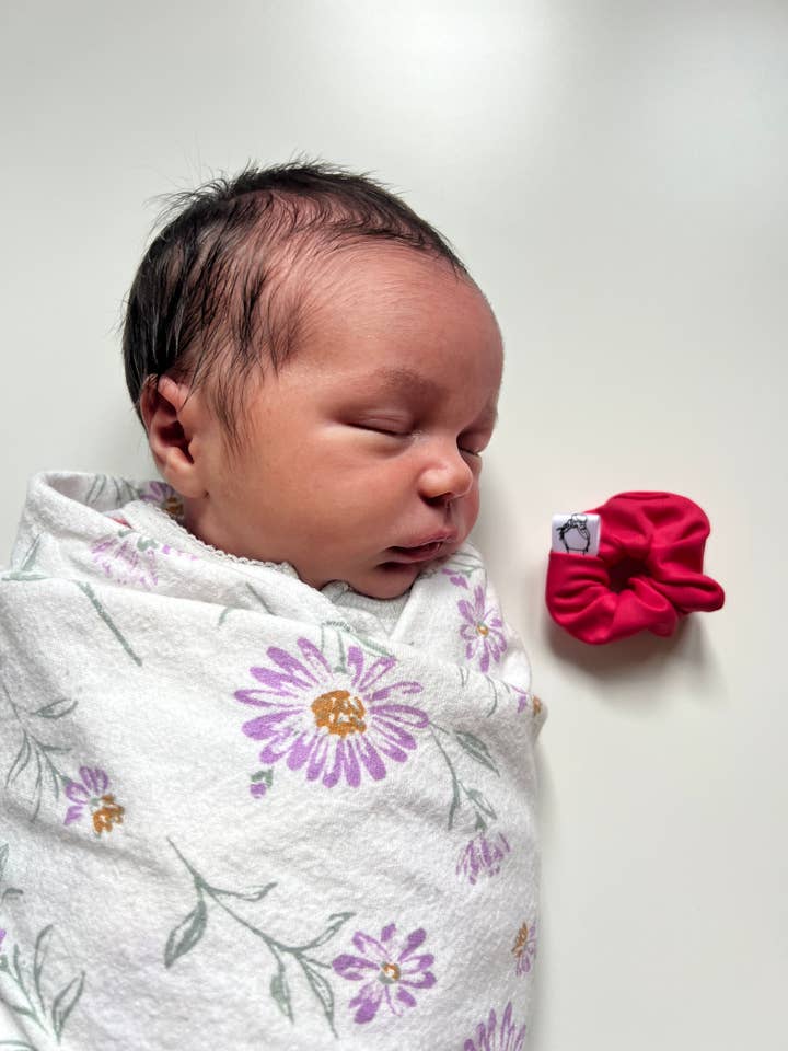 Baby’s First Scrunchie for wholesale by Created Mother