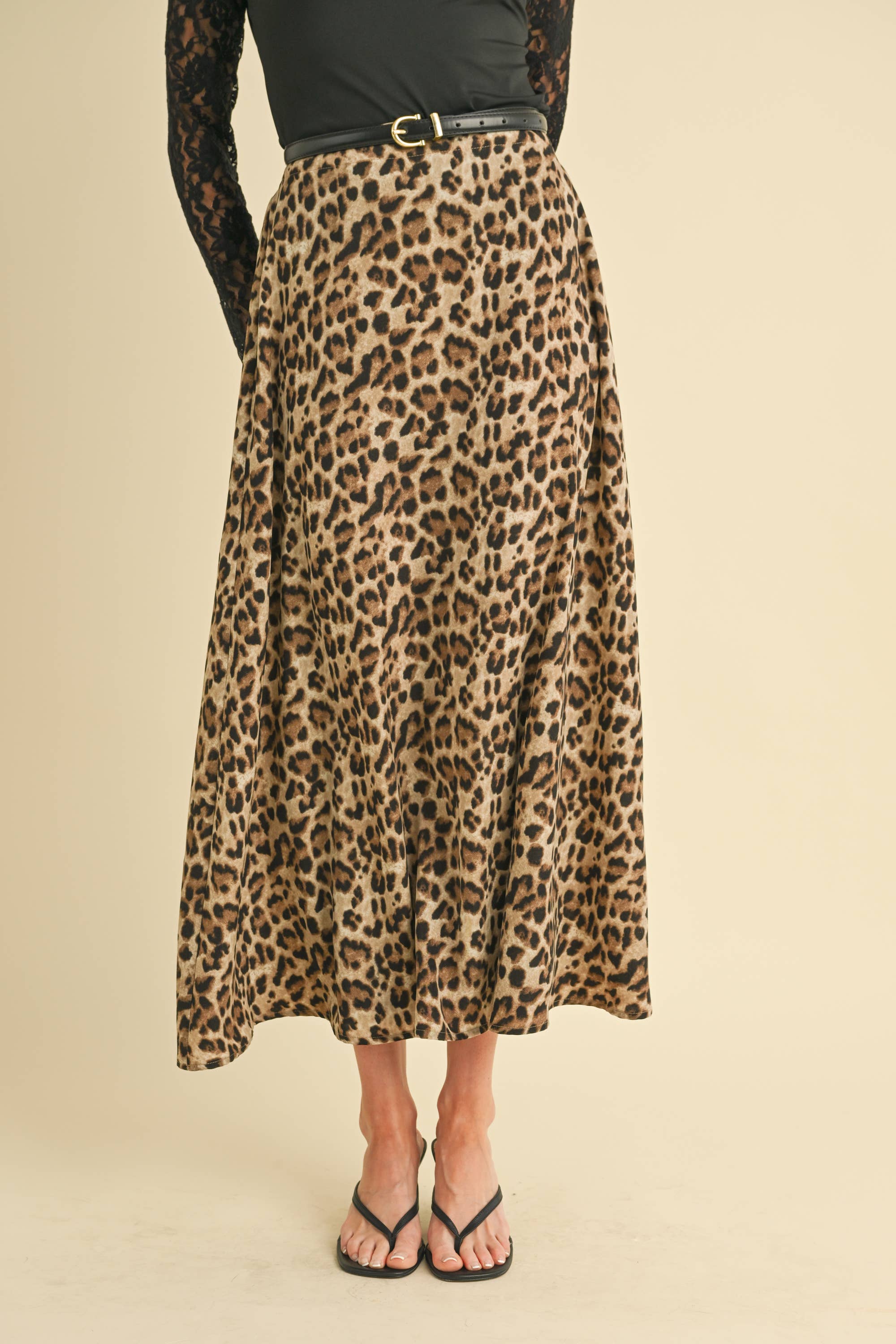 AEMI + CO - Vente Jupe – femme - 7136FN Jupe Maxi Léopard Verine15