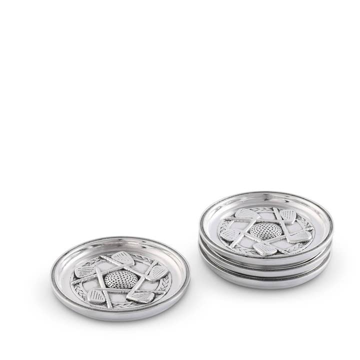 Golf Coaster Set - Set of 4 for wholesale by Vagabond House