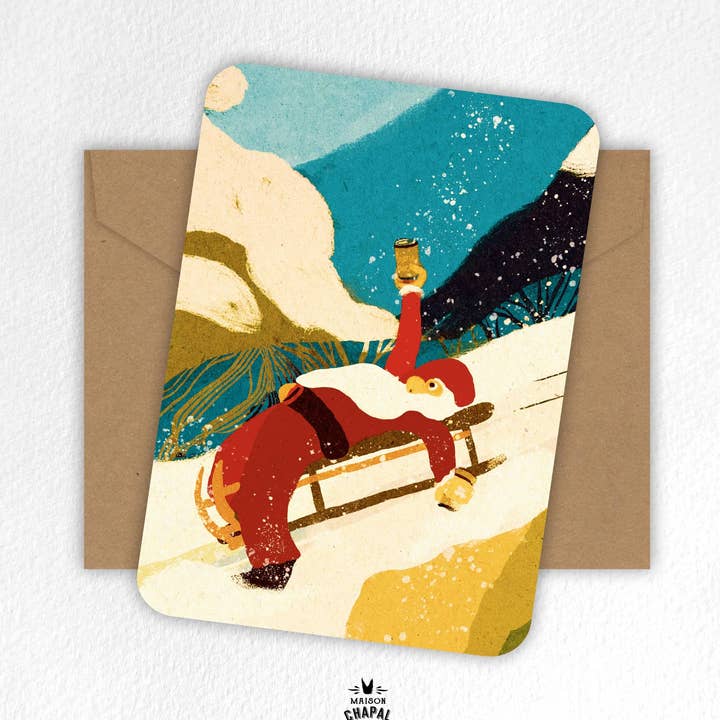 Kort - Julemand: Tut tut! Lad mesteren komme forbi! for engroshandel hos Maison Chapal