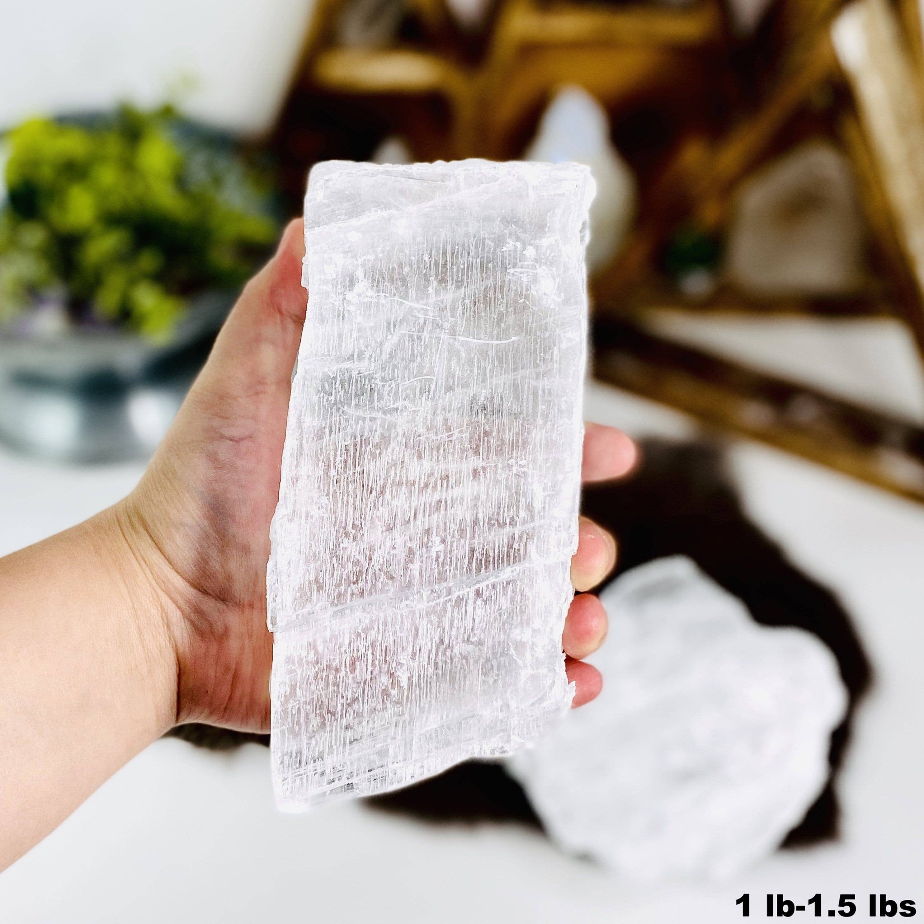 Rock Paradise - Wholesale Spiritual Stone/Crystal - Crystal Selenite Transparent Slabs - By Weight3