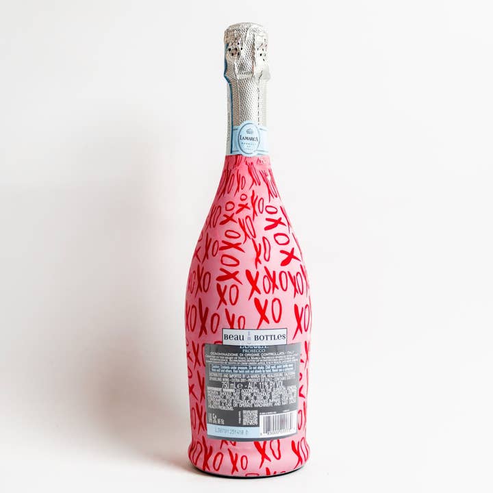 Beau Bottles – wholesale Wine gift bag – Beau Bottles Limited Edition XOXO - Prosecco Collection2