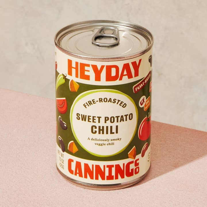 Heyday Canning Co. - Wholesale Soup - Fire Roasted Sweet Potato Chili 12 pack0