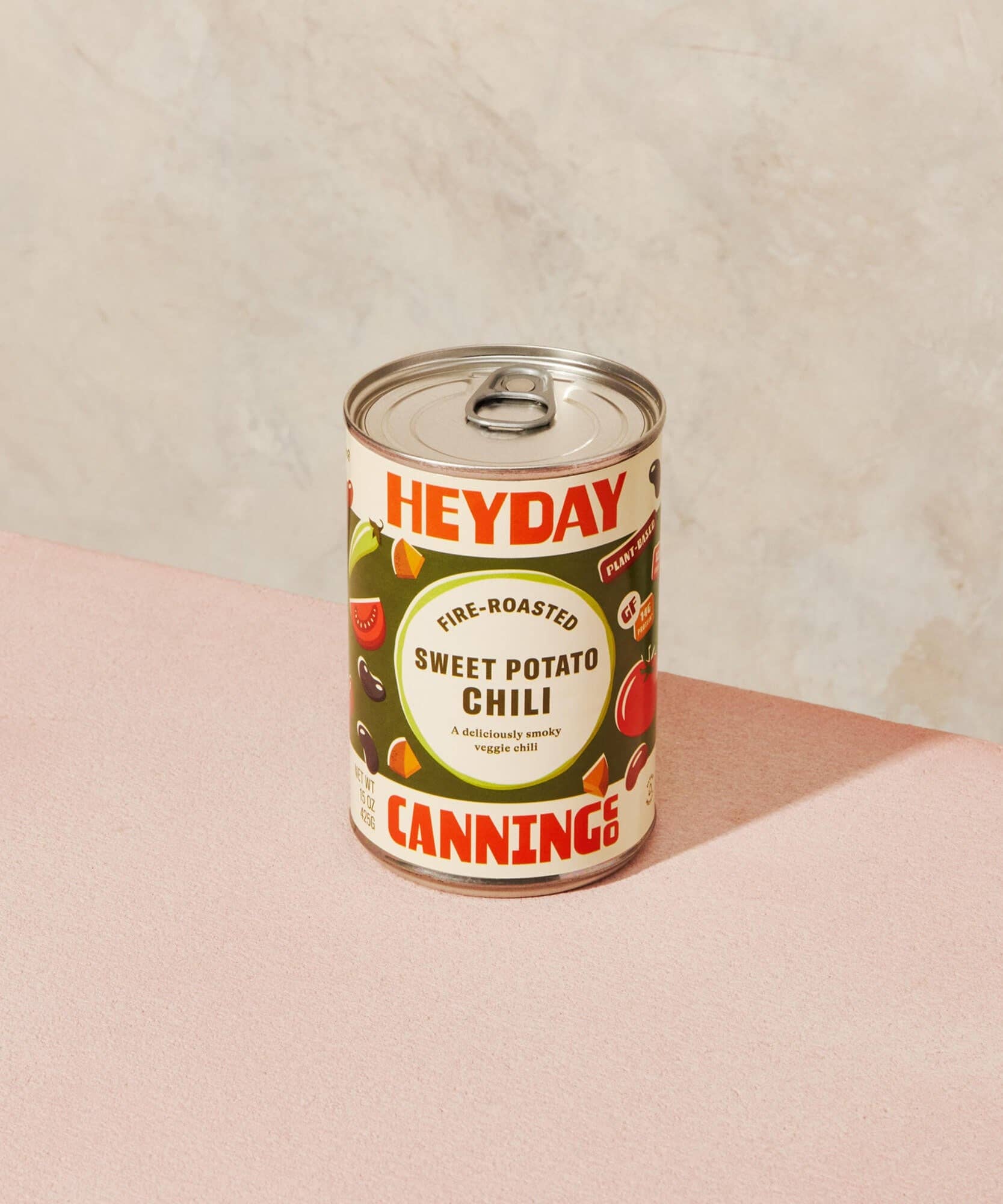 Heyday Canning Co. - Wholesale Soup - Fire Roasted Sweet Potato Chili 12 pack