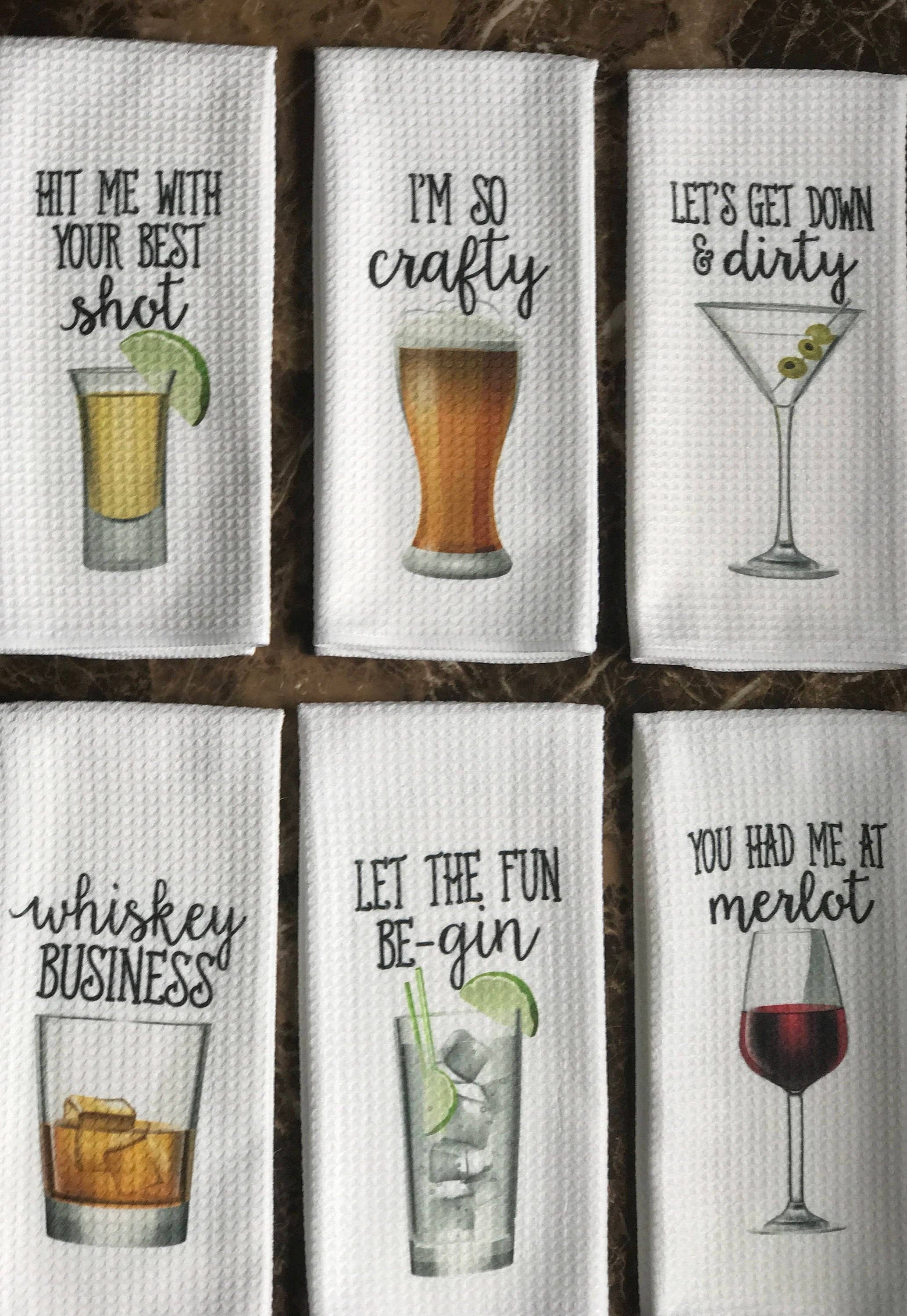 Do Take It Personally - Wholesale Tea Towel - Alcohol Bar Funny Kitchen Towels5