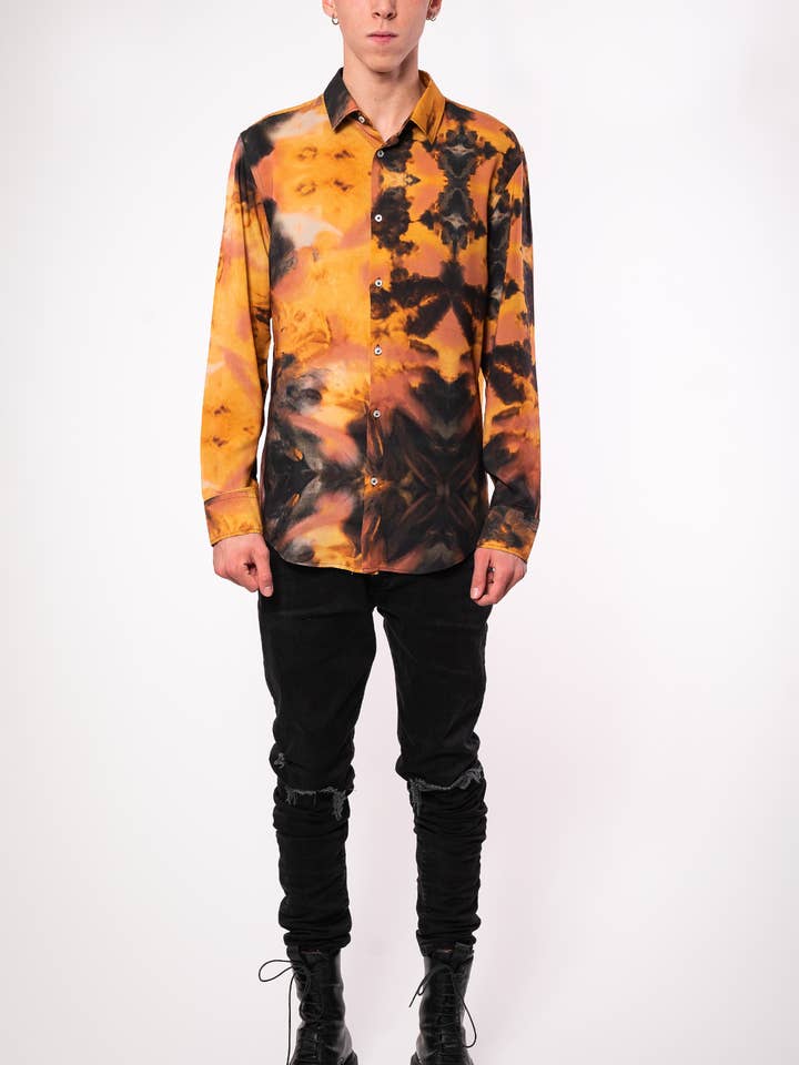 Camicia unisex 'DESERT' per la vendita all'ingrosso da parte di Benevierre