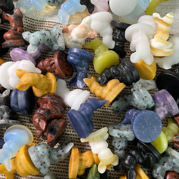 Copper Ashes - Wholesale Spiritual Stone/Crystal - Crystal Eevee Pokemon