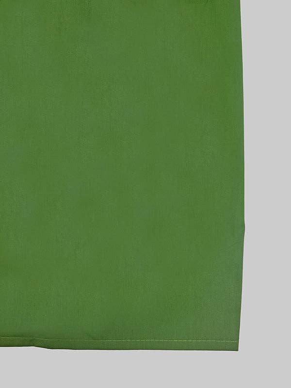 Chicto - Wholesale Dress - Women's - Loose Short Sleeves Pleated Pockets Solid Color Split-Joint V-Neck Maxi Dresses13