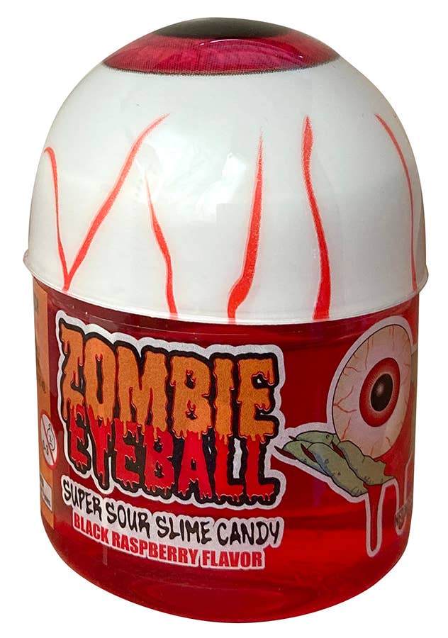 Grandpa Joe's Candy Shop - Wholesale Hard Candy - Zombie Eyeball, Super Sour Slime Candy, 9ct Display1