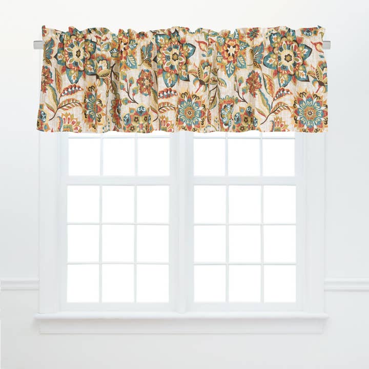 Fiona Jacobean Floral Valance for wholesale by C&F Home