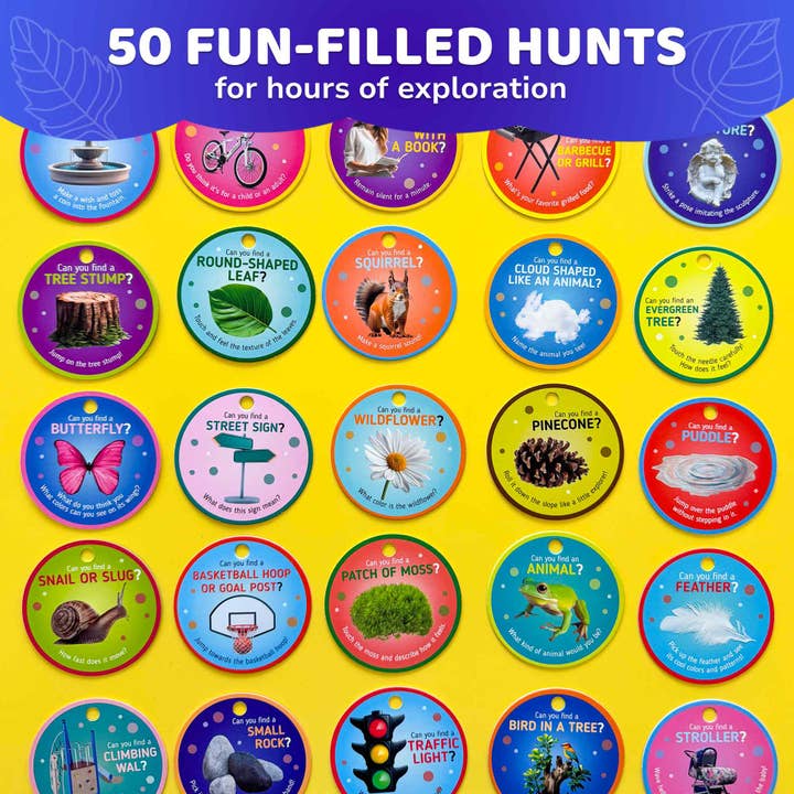 QUOKKA - Wholesale Card Game - Scavenger Hunt Game for Kids - 50 Cards Activities Outdoor1