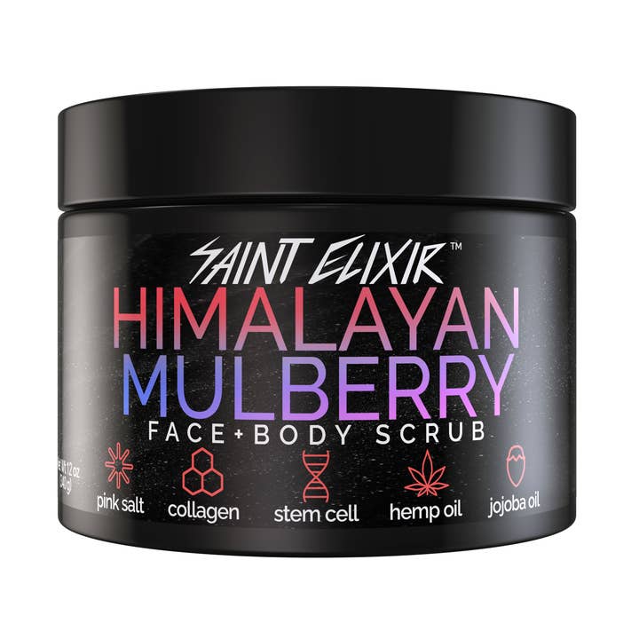 SAINT ELIXIR Himalaya Mulberry Salt Scrub för wholesale av Saint Elixir