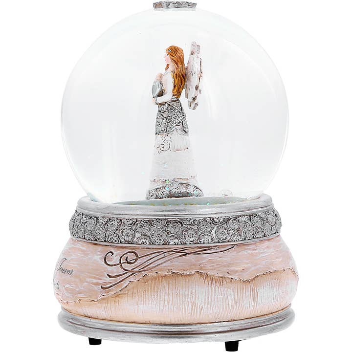 Pavilion - Wholesale Snow globe - Forever in Our Hearts - LED Lit, 100mm Musical Water Globe2