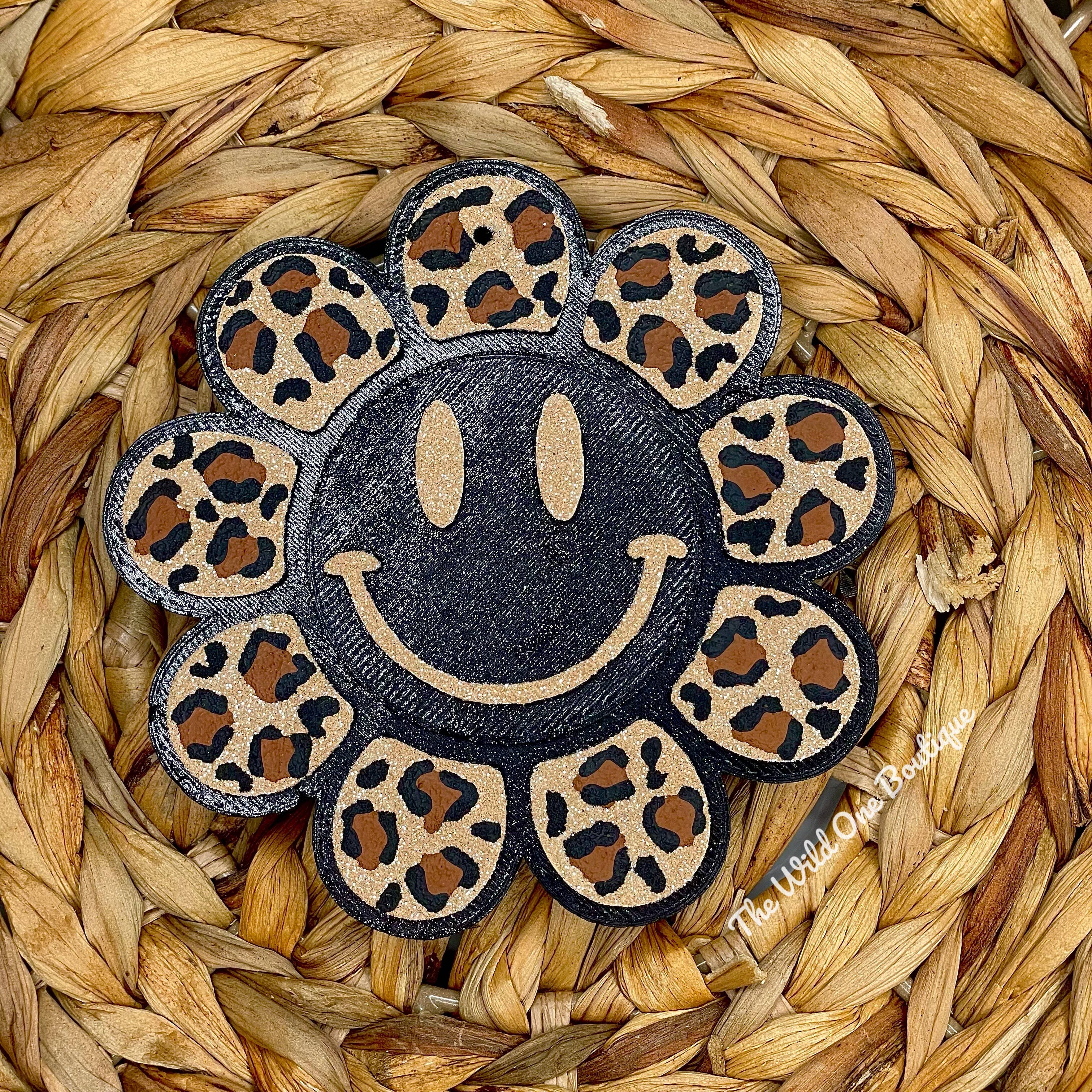 The Wild One Boutique Wholesale - Wholesale Car Freshener - Women's - Cheetah Print Flower Car Freshie