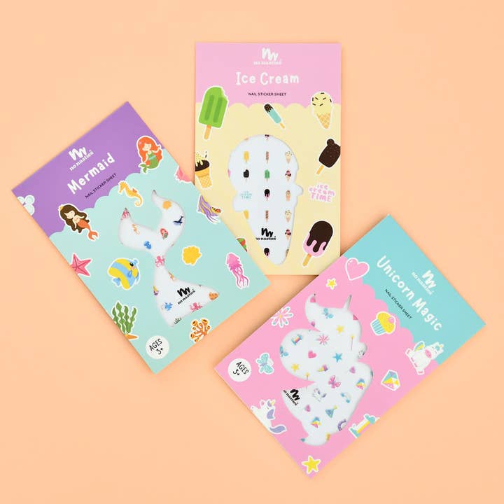 Cute Nail Stickers for wholesale by No Nasties Kids UK