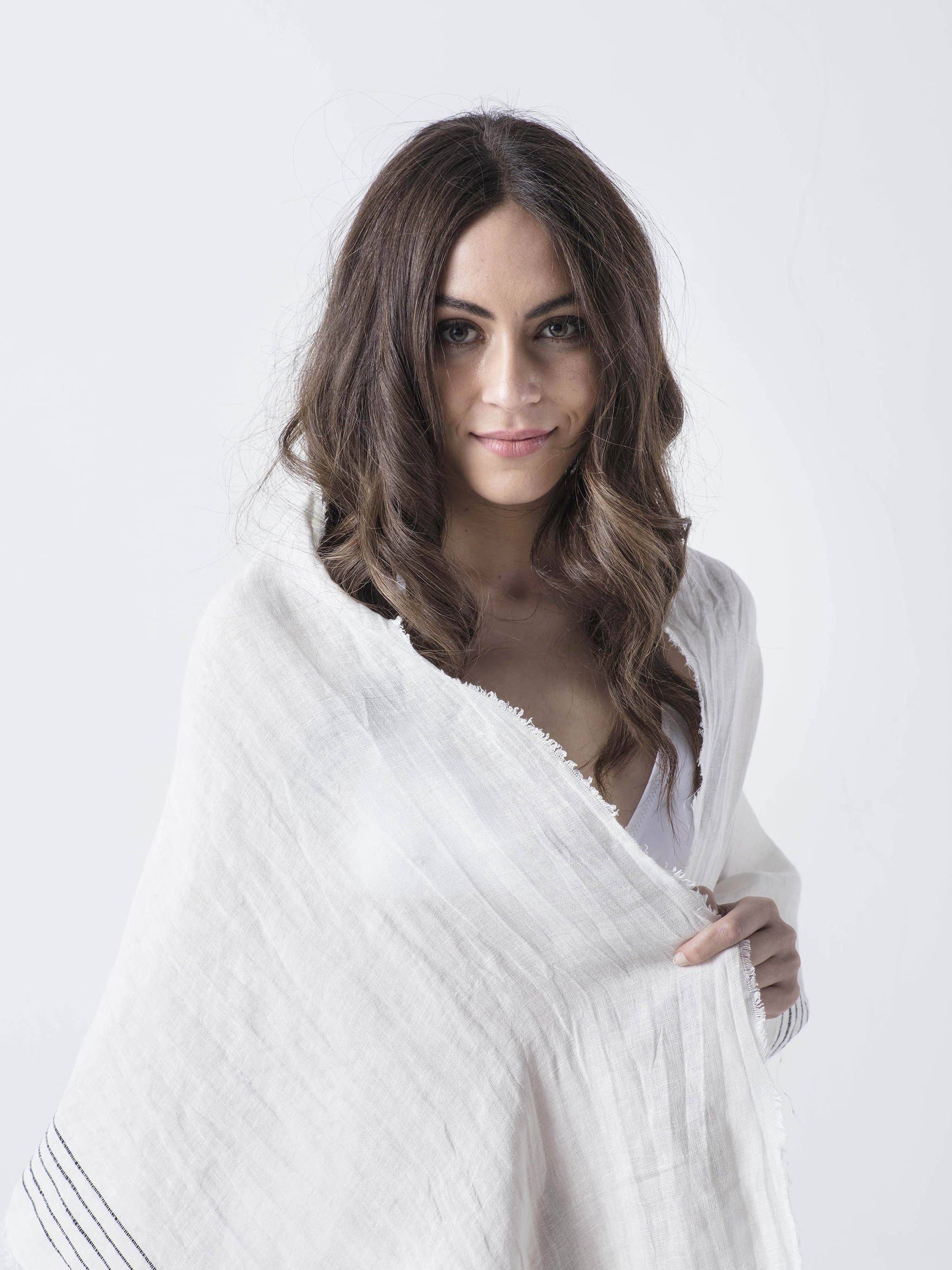 AYLIN COLERI-LUXURY RESORT/LOUNGE WEAR COLLECTION - Wholesale Swim Cover Up - Women's - Malibu-Scarf / Cover Up4