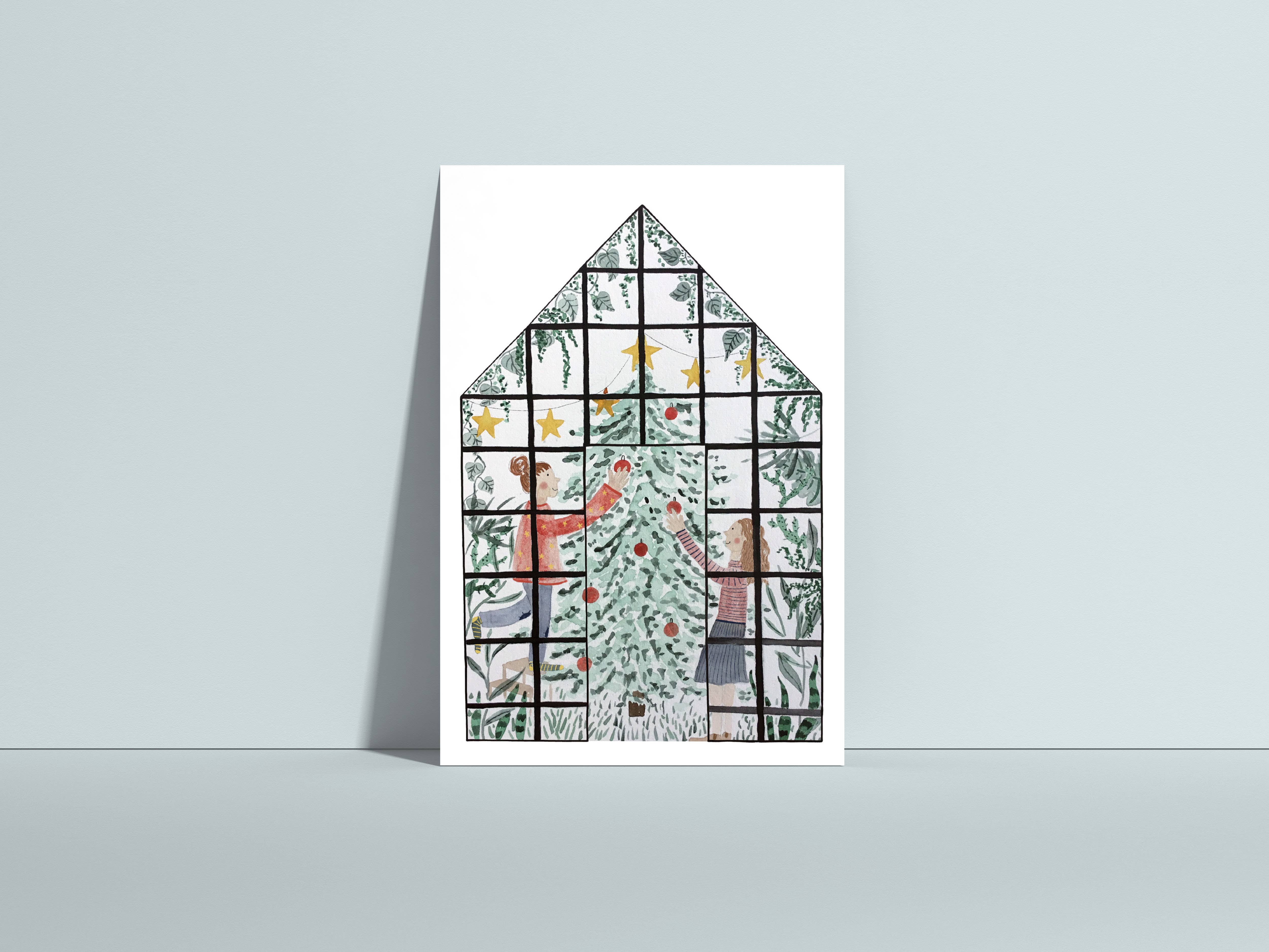 Hannahs Firlefanz - Wholesale Christmas Card - Greenhouse Christmas card