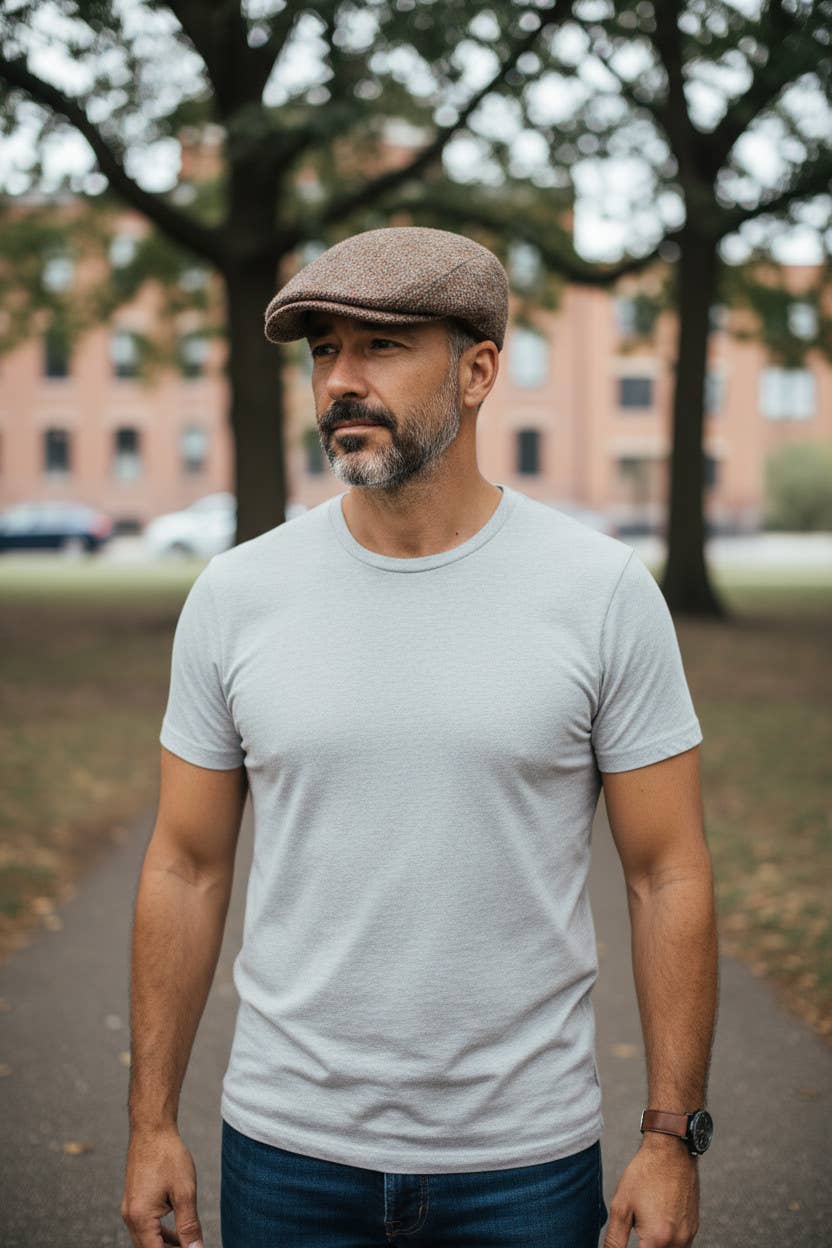 FLECHET - Wholesale Flatcap - Men's - WOOL CAP - FLHH4478