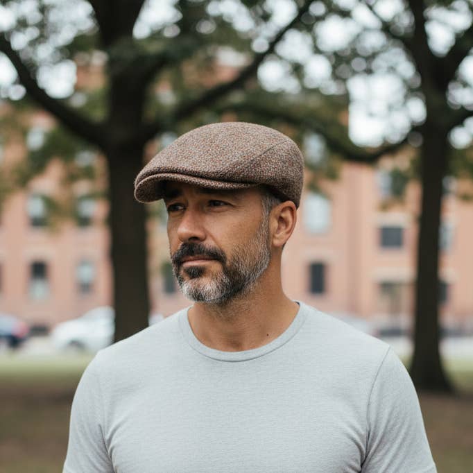 FLECHET - Wholesale Flatcap - Men's - WOOL CAP - FLHH4476