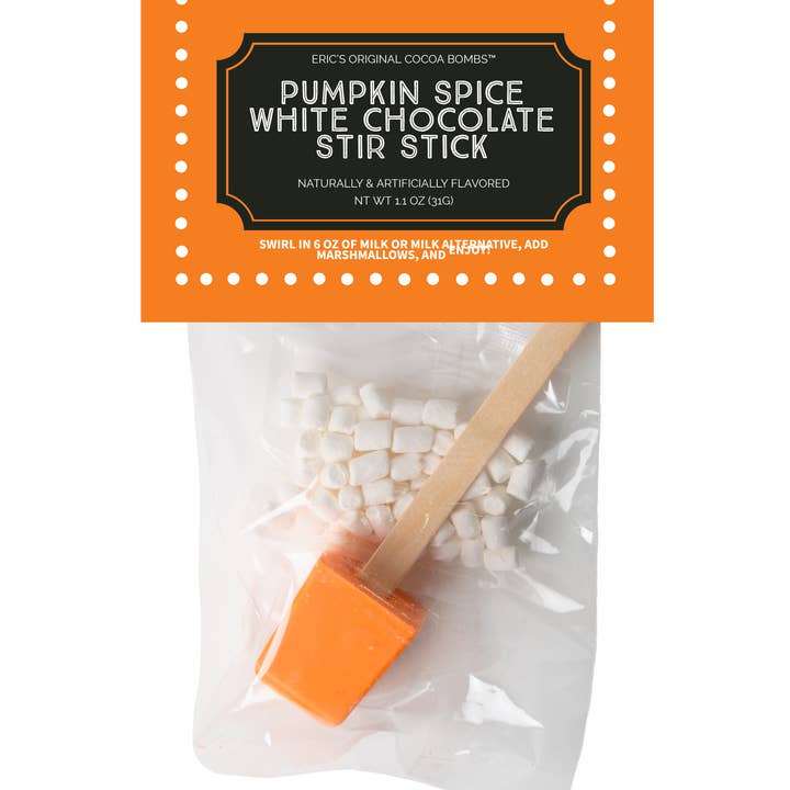 Cocoa Bombs™ - Wholesale Hot cocoa mix/kit - Pumpkin Spice Hot Cocoa Stick0