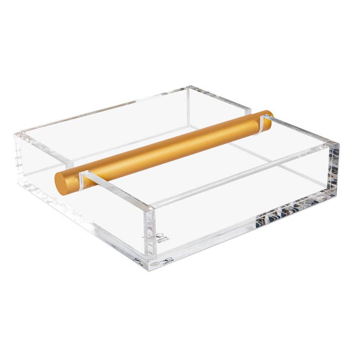 Waterdale Collection - Wholesale Napkin Holder - MetaLucite Dowel Napkin Holder