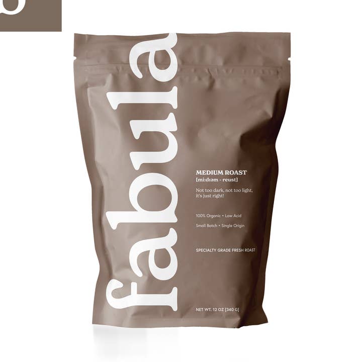 Fabula Coffee - Wholesale Coffee Beans - Medium Roast, Whole Bean, 5 lbs., 1 Bag0