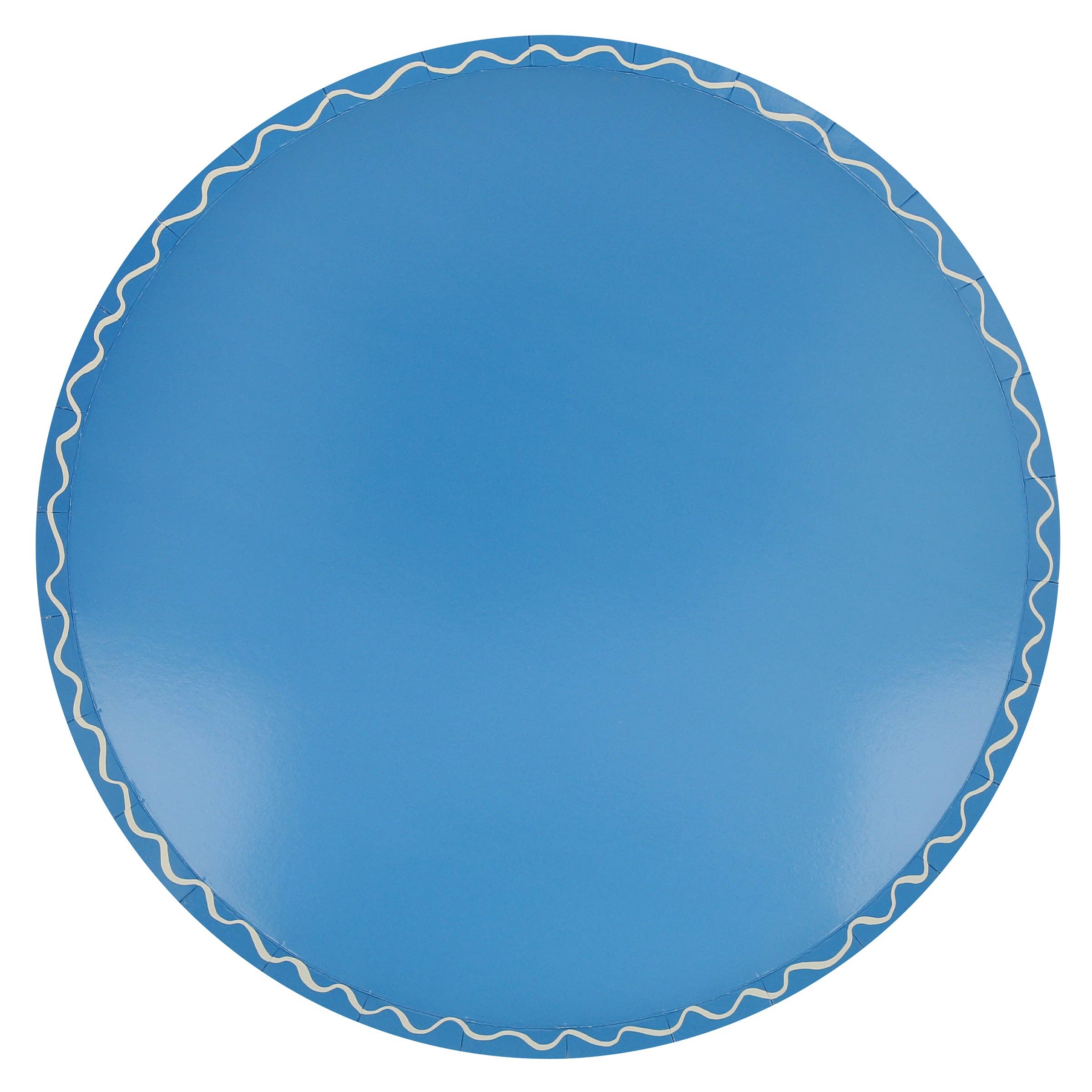 Meri Meri – wholesale Disposable plate – Mixed Wavy Line Dinner Plates9