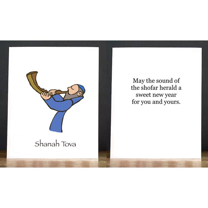 Rosh Hashanah: Sound of the Shofar (Graphic) for wholesale by Cards by Charlot