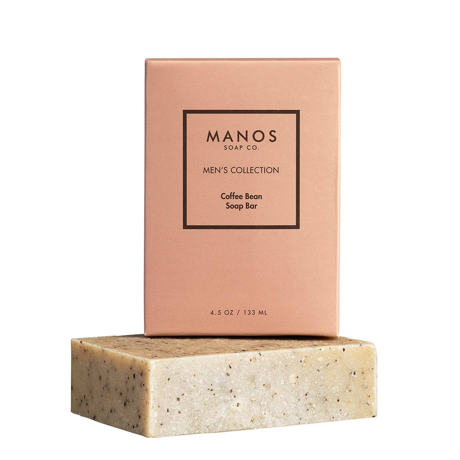 Barra de jabón en grano de café para hombre para venta al por mayor de Manos Soap Co.